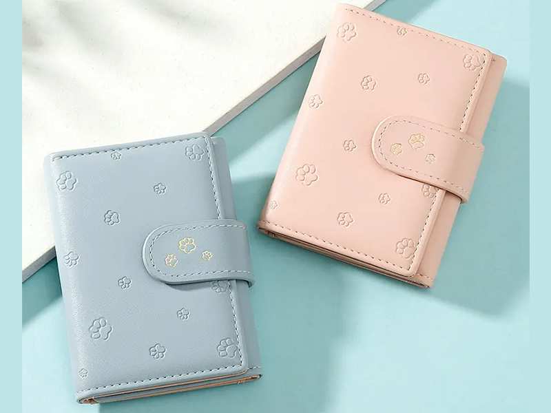 کیف پول دخترانه تاشو کوچک TAOMICMIC Y8844 purse simple short women's wallet