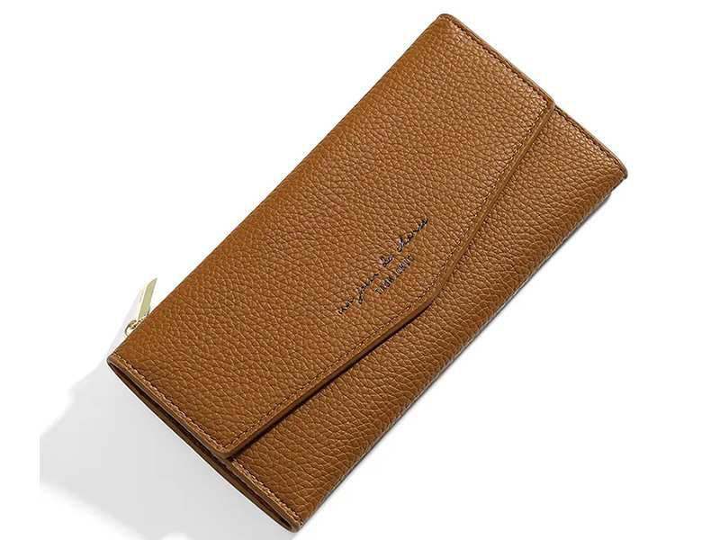 کیف پول زنانه تاشو چرم دارای 11 جاکارتی TAOMICMIC Y8213  Folding Long women Wallet