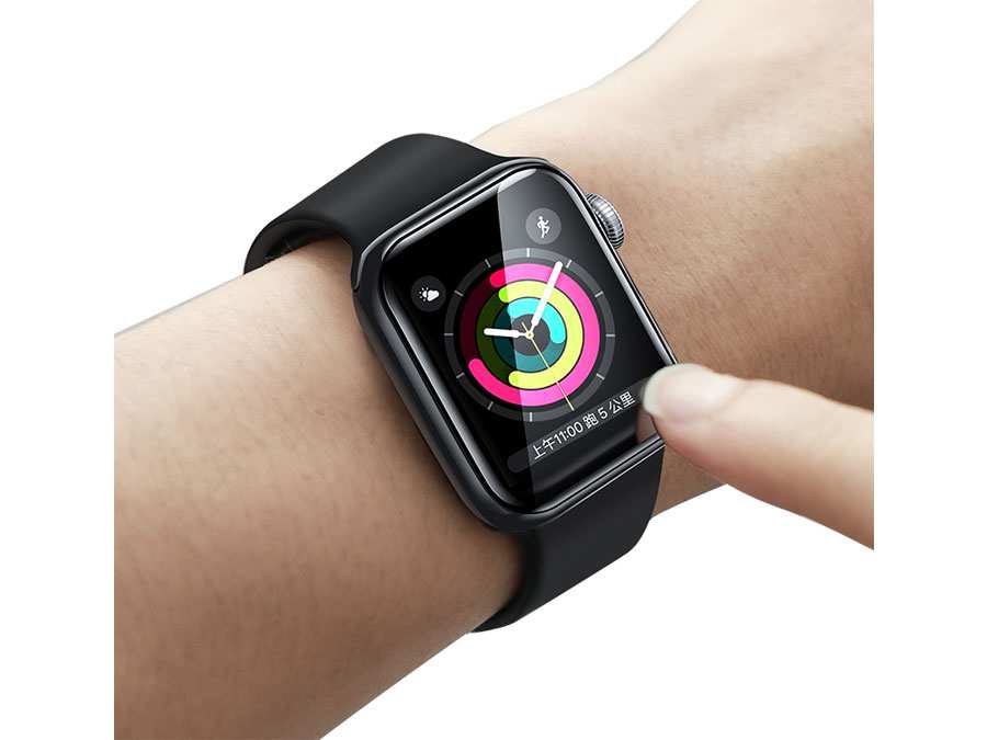 محافظ صفحه نمایش اپل واچ 38 میلی متری سری 1، 2 و 3 بیسوس Baseus SGAPWA4-E01 Screen Film Apple Watch 38mm