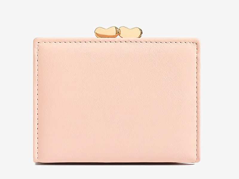 کیف پول زنانه و دخترانه کوچک تاشو قفلی TAOMICMIC Y8894 Short Wallets Women