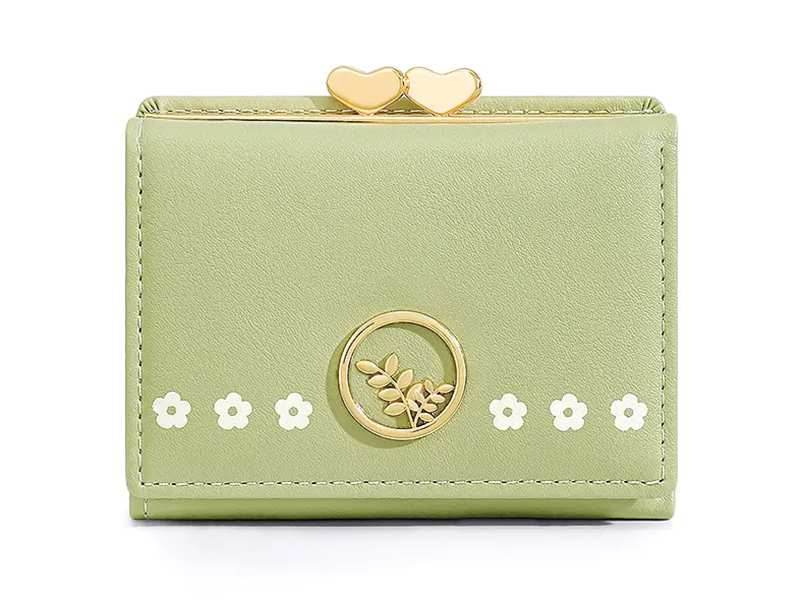 کیف پول زنانه و دخترانه کوچک تاشو قفلی TAOMICMIC Y8894 Short Wallets Women