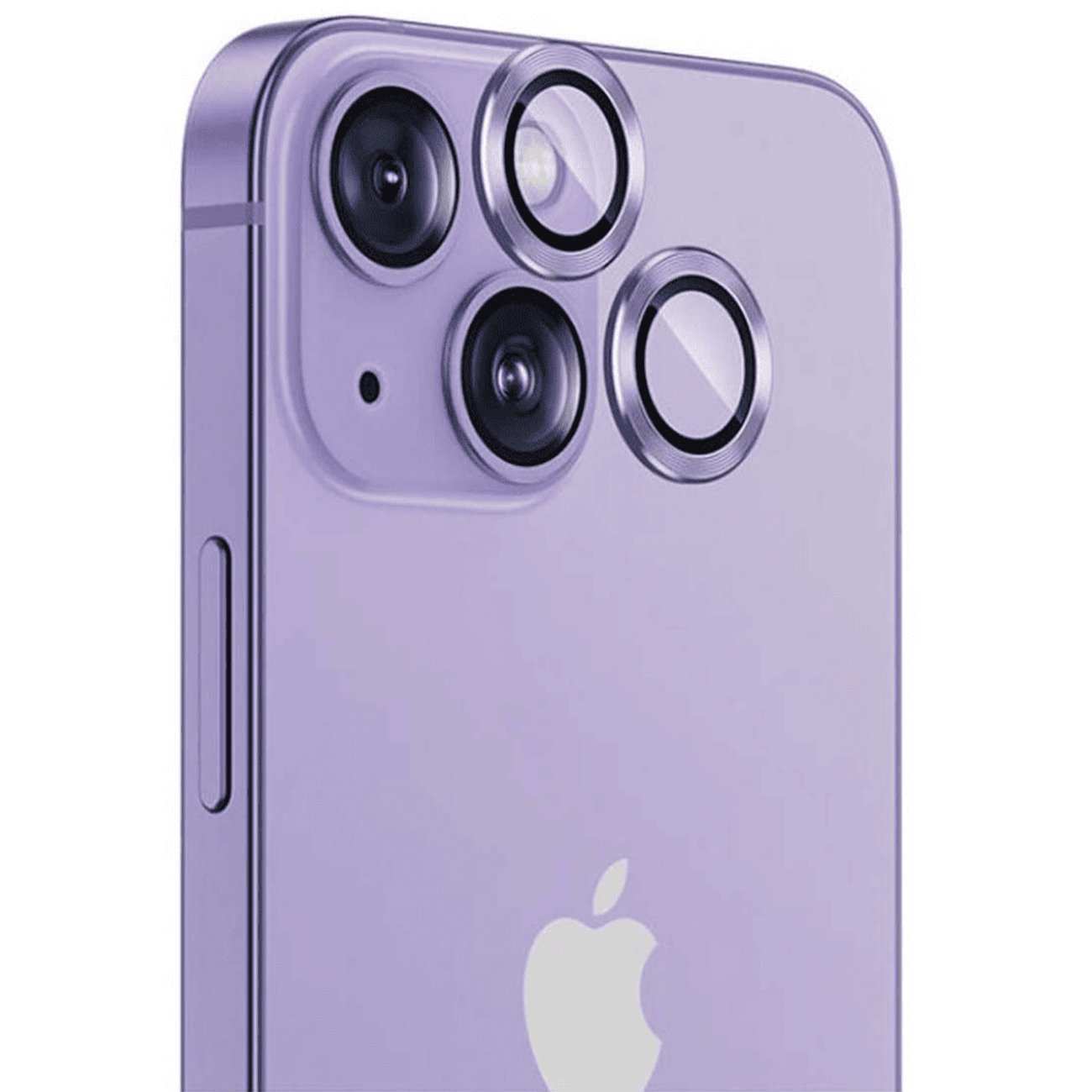 محافظ لنز دوربین رینگی ضدانعکاس نور آیفون 14 و آیفون 14 پلاس S-ROCK