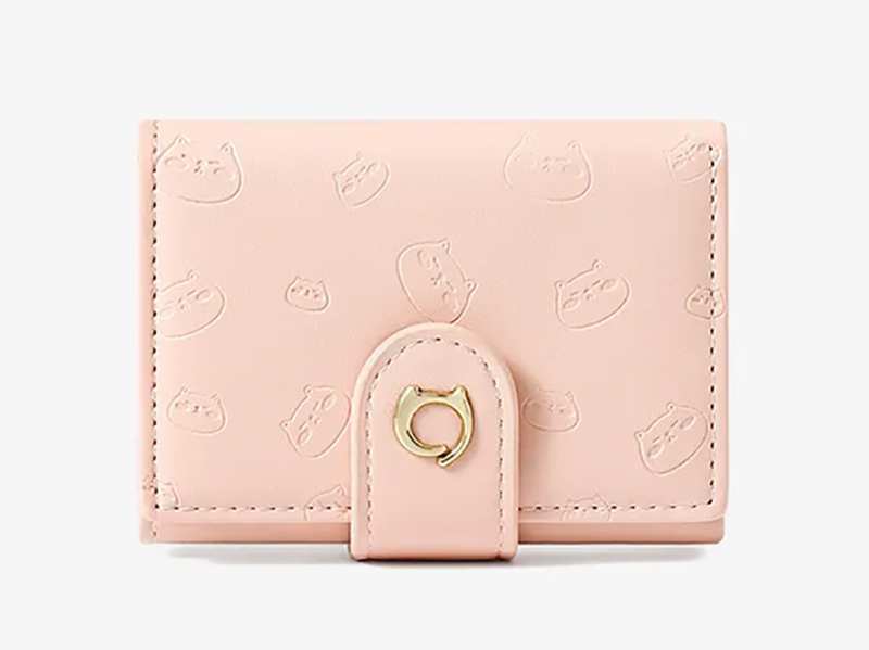 کیف پول کوچک تاشو با بندینک دکمه دار تائومیک میک Taomicmic Y8395 Women's Wallet PU Leather Wallet