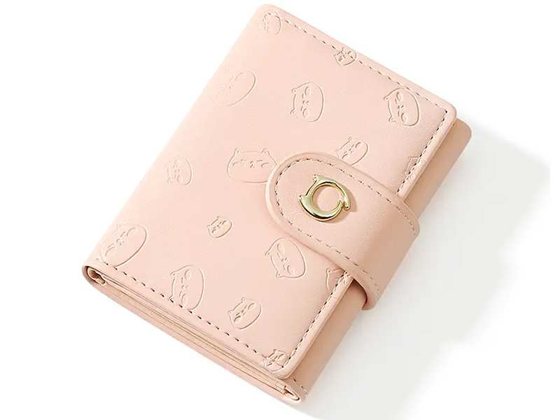 کیف پول کوچک تاشو با بندینک دکمه دار تائومیک میک Taomicmic Y8395 Women's Wallet PU Leather Wallet