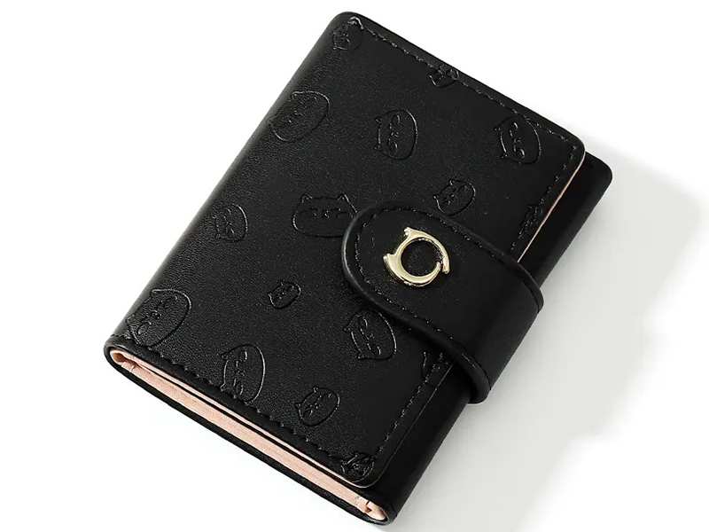 کیف پول کوچک تاشو با بندینک دکمه دار تائومیک میک Taomicmic Y8395 Women's Wallet PU Leather Wallet