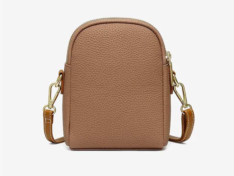 کیف دوشی زنانه و دخترانه زیپدار TAOMICMIC D7057 Crossbody Bags PU Leather