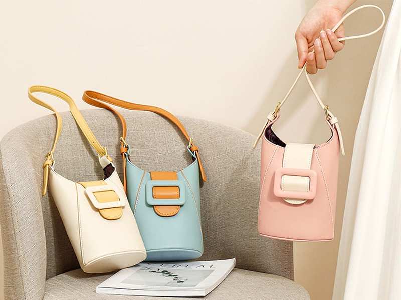 کیف دوشی زنانه طرح چرم TAOMICMIC D7060 Crossbody Phone Bag - تصویر 8