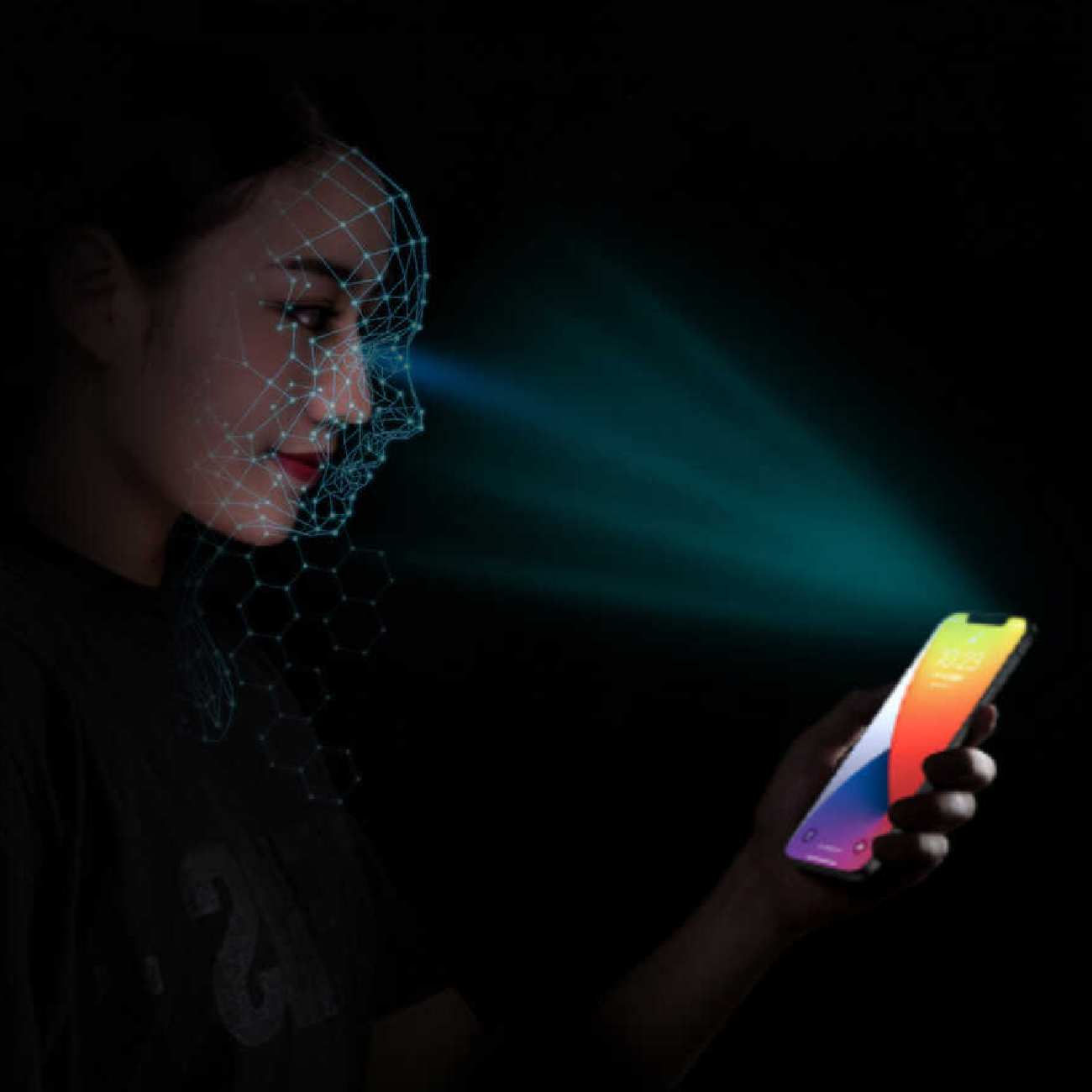 گلس پرایوسی آیفون 14 پرو مکس ویوو iPrivacy