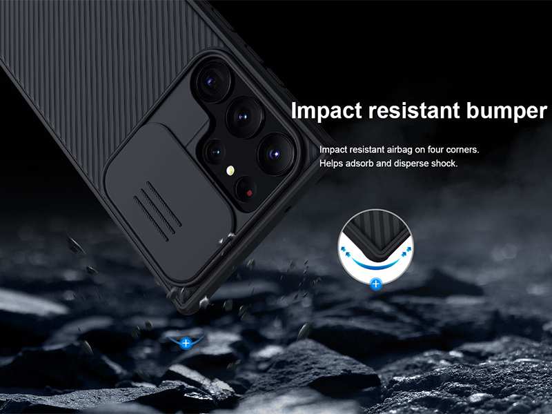 قاب محافظ سامسونگ گلکسی اس 23 اولترا نیلکین Nillkin Samsung Galaxy S23 Ultra CamShield pro Case