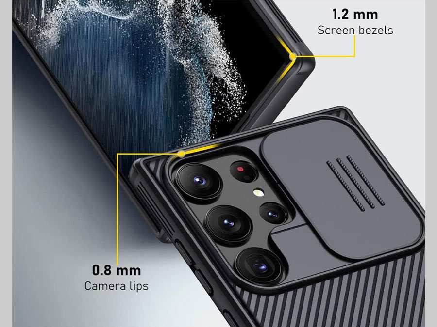 قاب محافظ سامسونگ گلکسی اس 23 اولترا نیلکین Nillkin Samsung Galaxy S23 Ultra CamShield pro Case