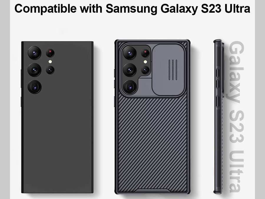قاب محافظ سامسونگ گلکسی اس 23 اولترا نیلکین Nillkin Samsung Galaxy S23 Ultra CamShield pro Case