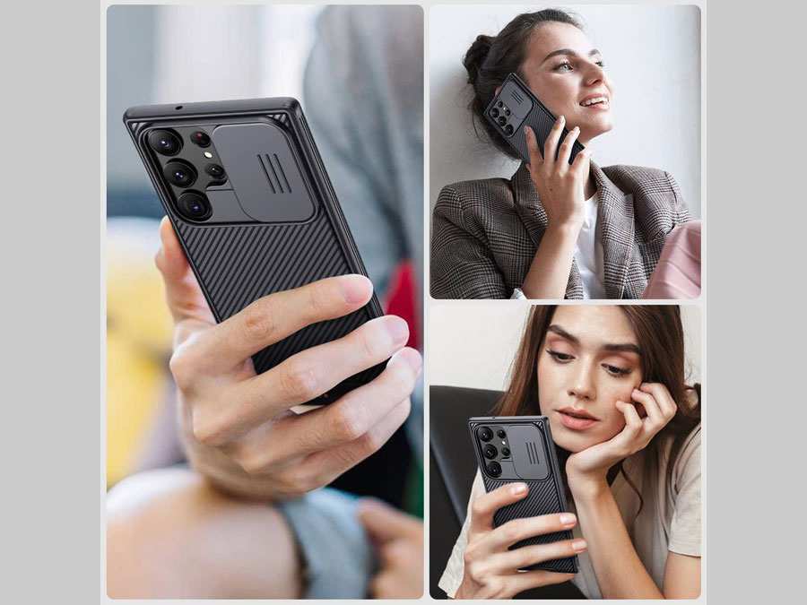 قاب محافظ سامسونگ گلکسی اس 23 اولترا نیلکین Nillkin Samsung Galaxy S23 Ultra CamShield pro Case