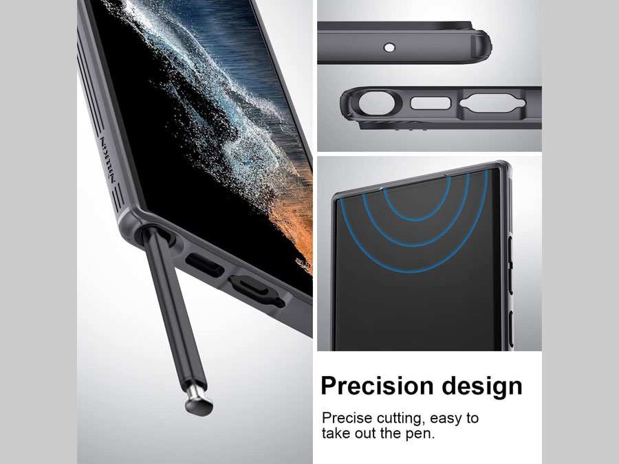 قاب محافظ سامسونگ گلکسی اس 23 اولترا نیلکین Nillkin Samsung Galaxy S23 Ultra CamShield pro Case