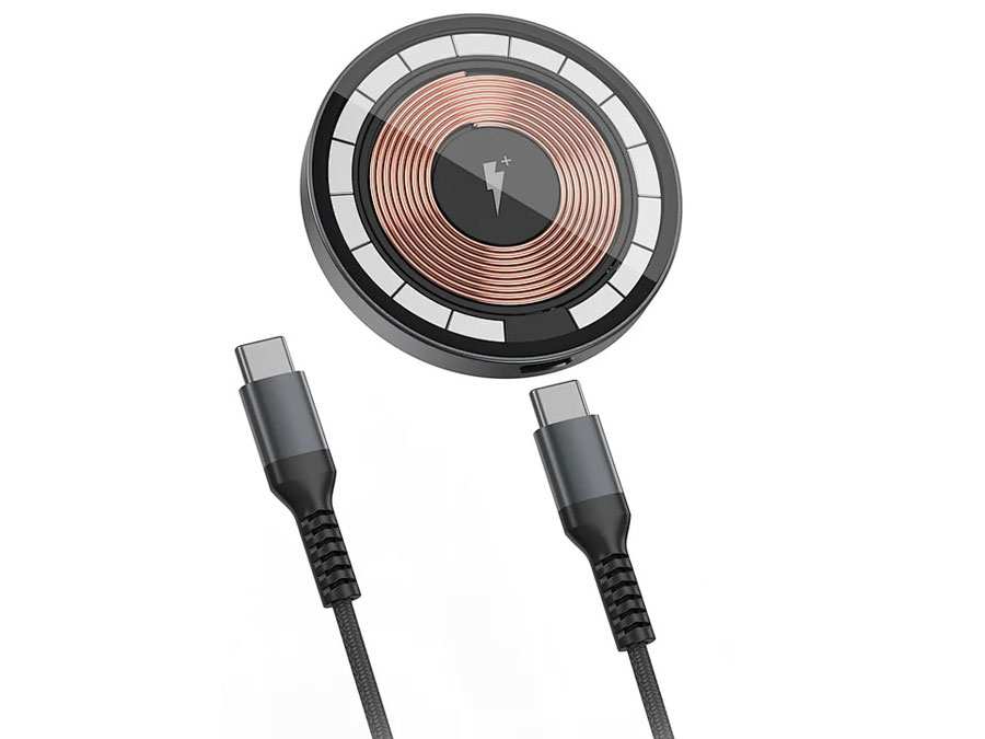 شارژر وایرلس مگ سیف 15 وات ویوو WiWU wireless charger M17 - تصویر 13