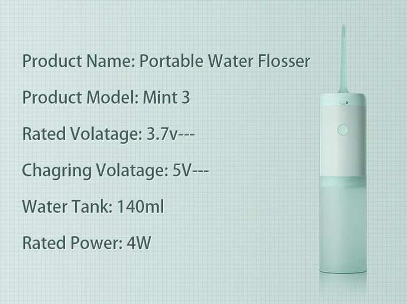 دستگاه شست و شوی دهان و دندان شارژی شیائومی Xiaomi ENCHEN Electric Water Flosser Mint 3