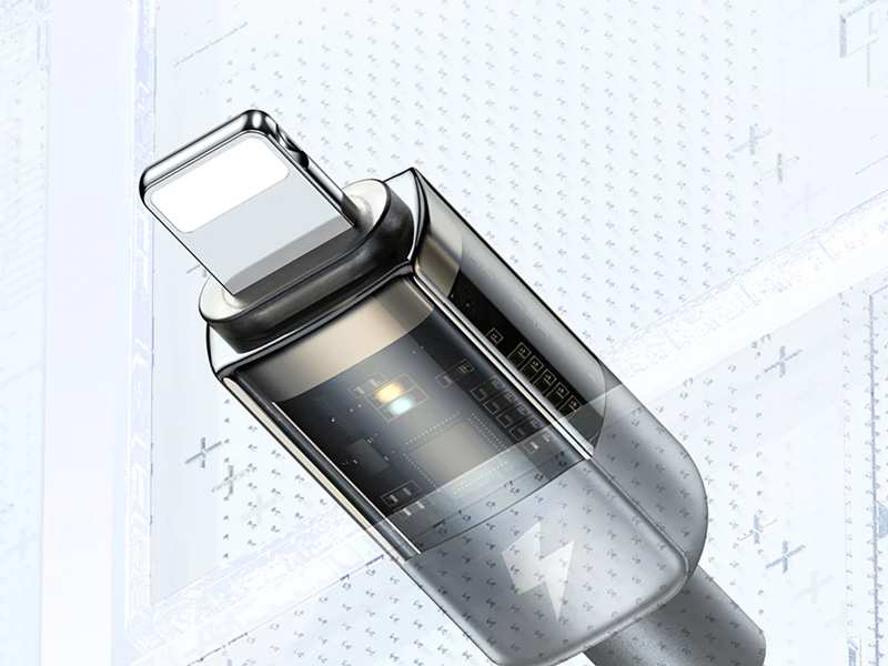 کابل هوشمند تایپ سی به لایتنینگ 36 وات 1.8 متری مک دودو Mcdodo Auto Power Off Type-C to Lightning Data Cable