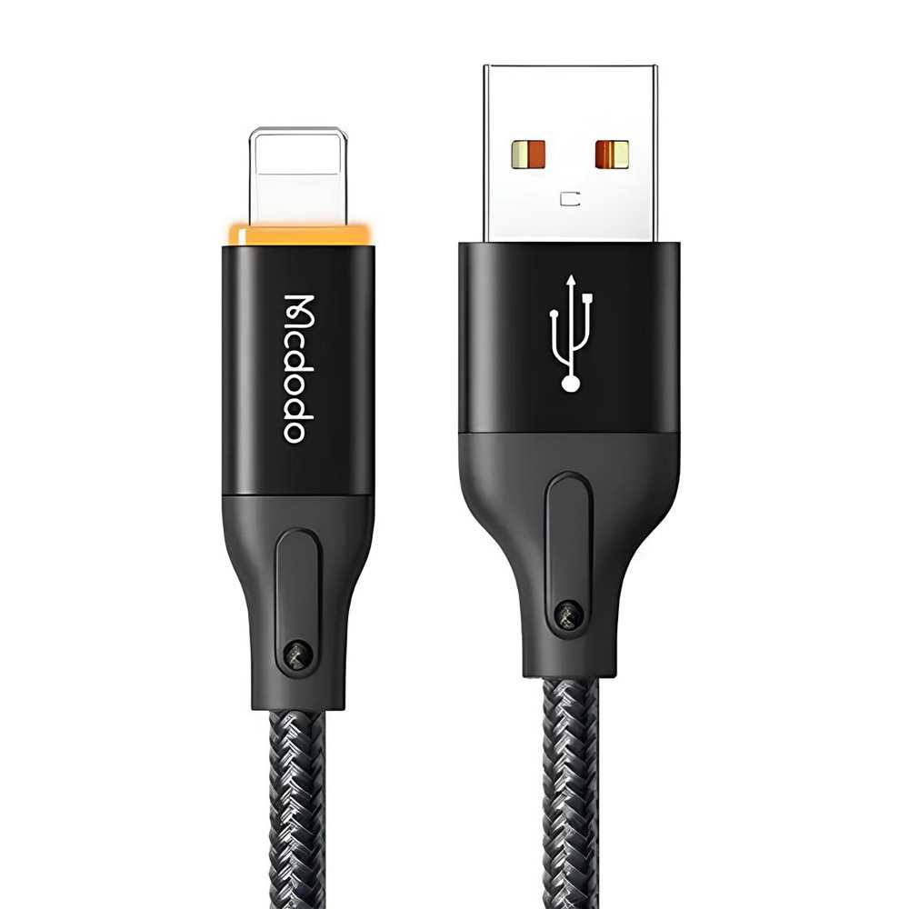 کابل شارژ هوشمند لایتنینگ 3 آمپر 1.2 متر مک دودو CA-301