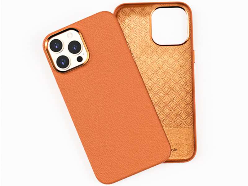 قاب چرمی آیفون 13 پرومکس ویوو Wiwu Calfskin Leather Case IP 13/13 Pro Max 6.7 inch