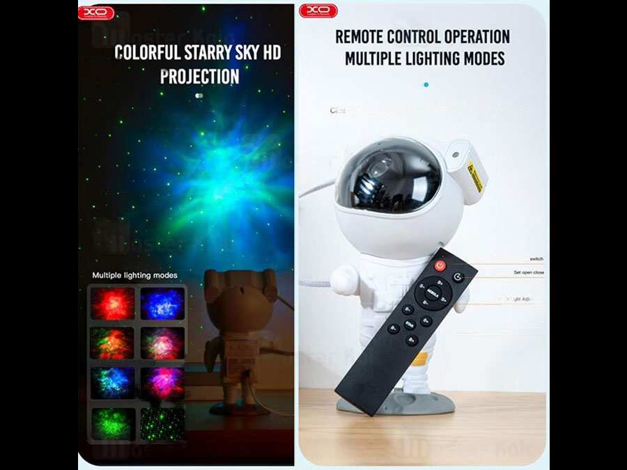چراغ خواب آسمان شب کودکانه ایکس او XO-CF1 Astronaut Starry Sky Projector