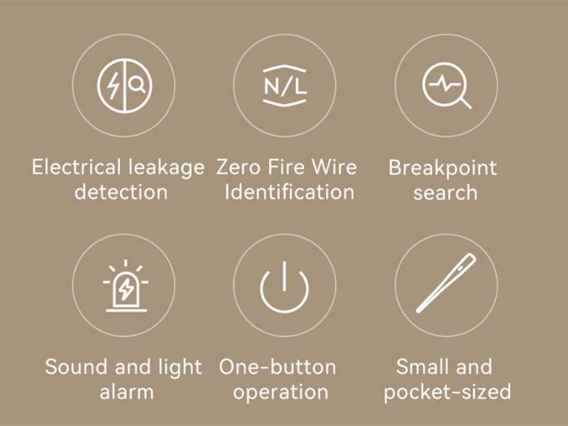 تستر سوکت شیائومی Xiaomi DUKA EM1 Non-contact Smart Test
