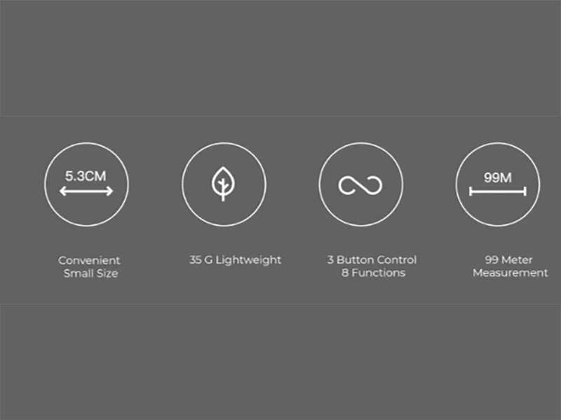 متر اندازه گیری دیجیتال شارژی شیائومی Electronic measuring cup ruler Xiaomi Duka Small Q