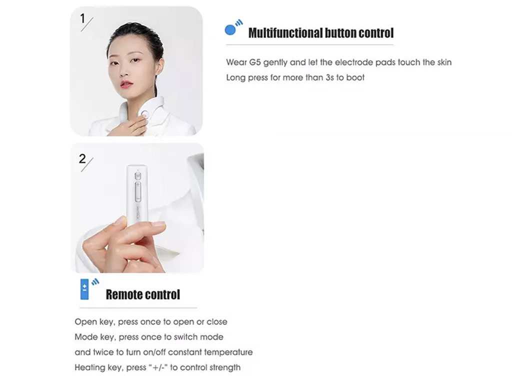 ماساژور گردن شارژی شیائومی Xiaomi Jeeback G5 Electric Cordless Neck Massager
