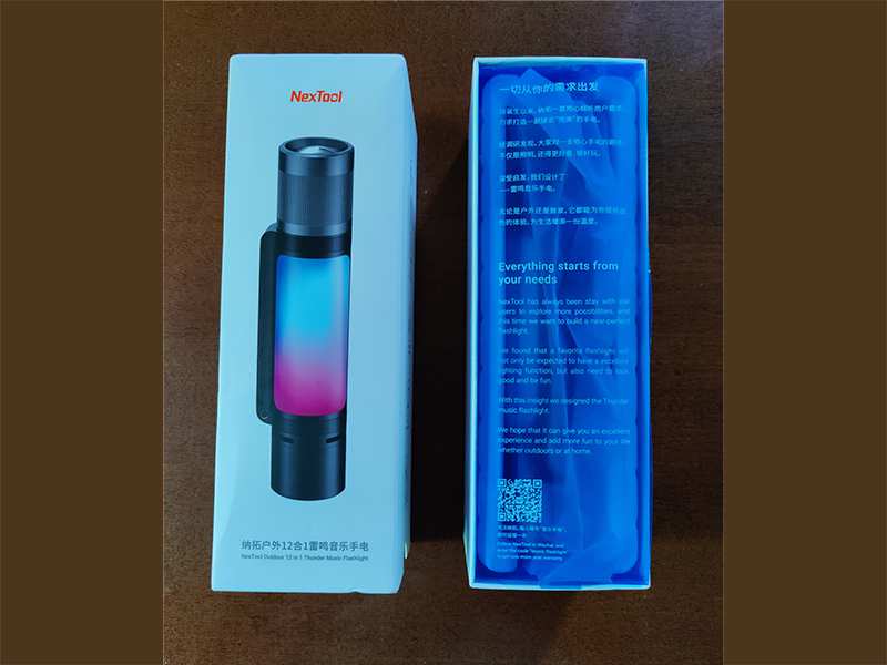 چراغ قوه شارژی 12 کاره شیائومی Xiaomi NexTool NE20161 Outdoor Thunder 12 in 1 the flashlight