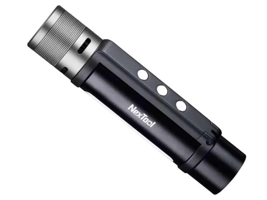 چراغ قوه شارژی 12 کاره شیائومی Xiaomi NexTool NE20161 Outdoor Thunder 12 in 1 the flashlight