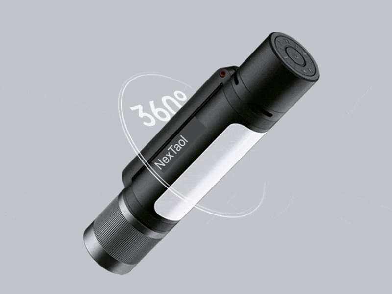 چراغ قوه شارژی 12 کاره شیائومی Xiaomi NexTool NE20161 Outdoor Thunder 12 in 1 the flashlight