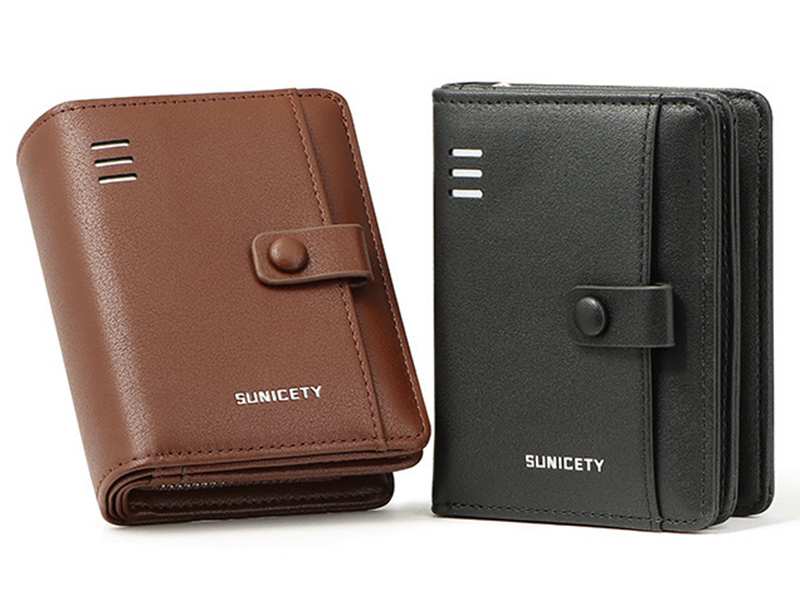 کیف پول و جاکارتی مردانه کوچک سانی ستی SUNICETY S3063 short men's wallet card bag