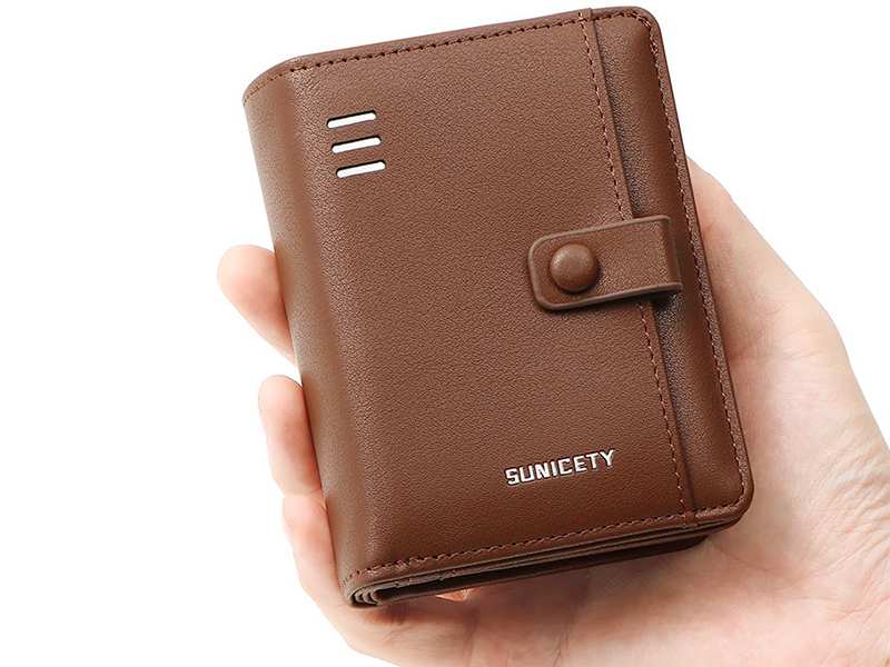 کیف پول و جاکارتی مردانه کوچک سانی ستی SUNICETY S3063 short men's wallet card bag