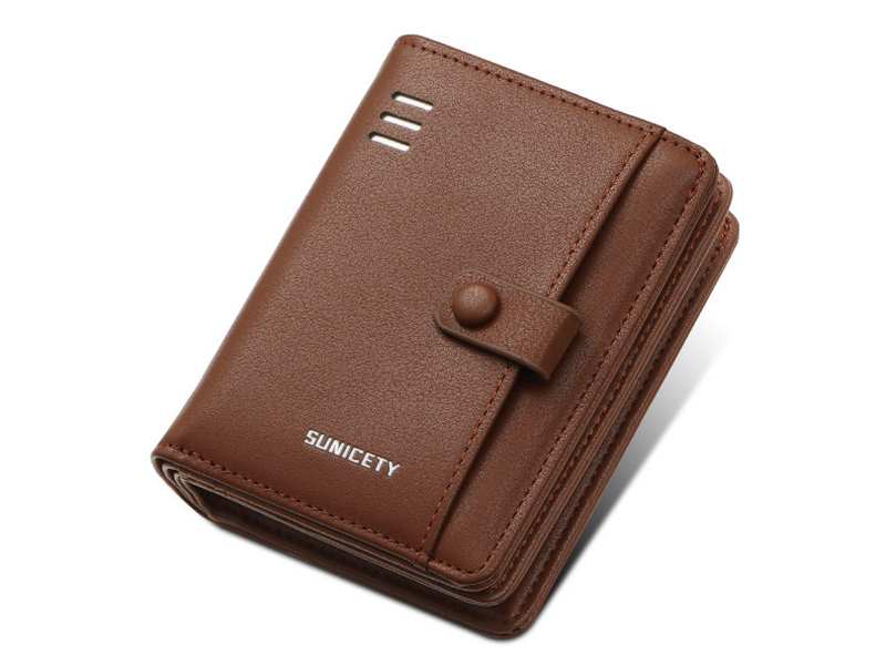 کیف پول و جاکارتی مردانه کوچک سانی ستی SUNICETY S3063 short men's wallet card bag