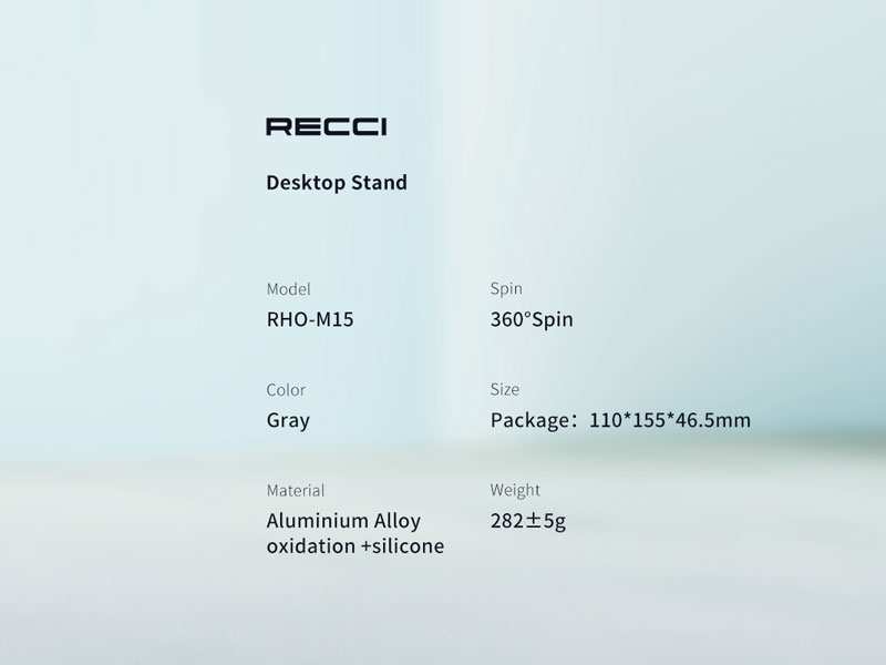 هولدر رومیزی گوشی موبایل و تبلت رسی Recci RHO-M15 Multi-Angle Phones Stand