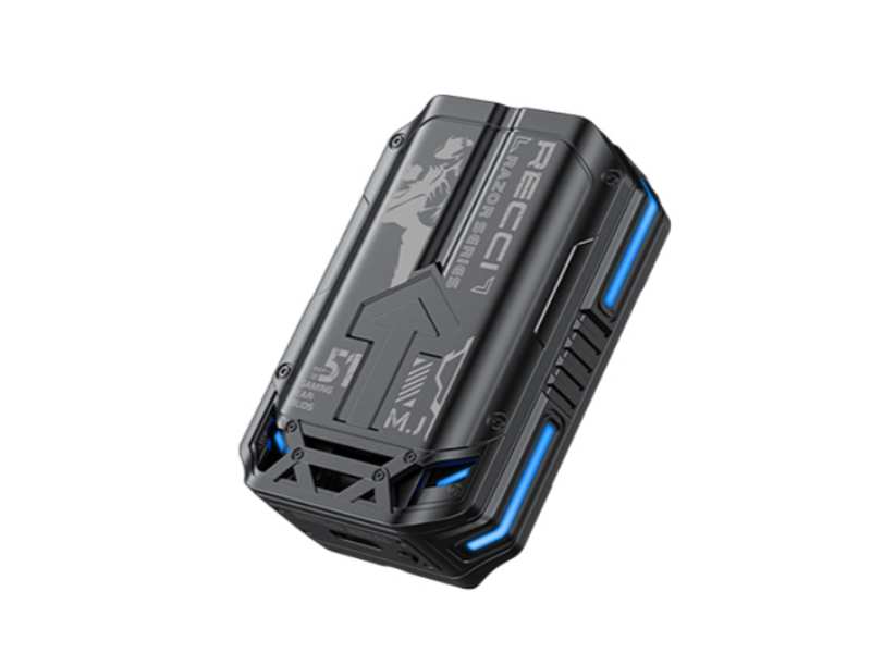 هندزفری بلوتوث گیمینگ رسی Recci REP-W51 RAZOR earphones Sliding cover design