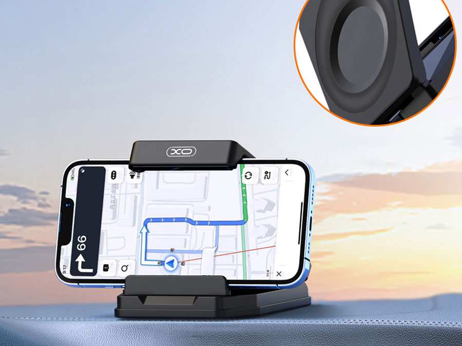هولدر موبایل و تبلت داخل خودرو و رومیزی ایکس او XO C100 Dashboard car phone Holder