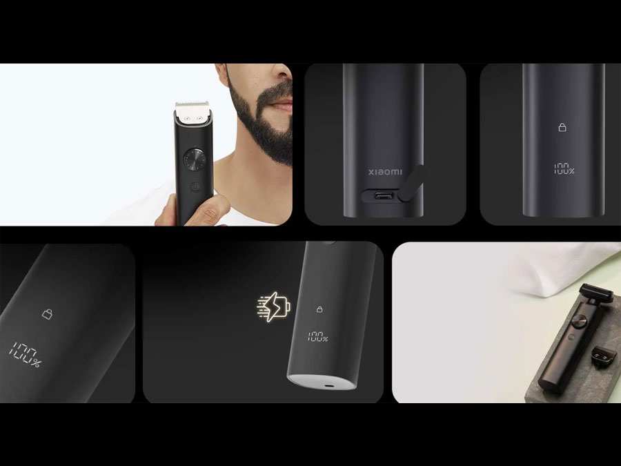 ریش تراش شارژی ضدآب شیائومی (پک کامل) Xiaomi Grooming Kit Pro XMGHT2KITLF