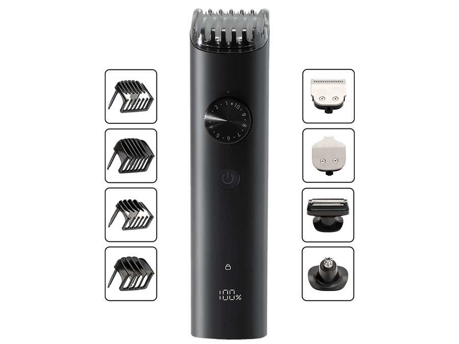 ریش تراش شارژی ضدآب شیائومی (پک کامل) Xiaomi Grooming Kit Pro XMGHT2KITLF
