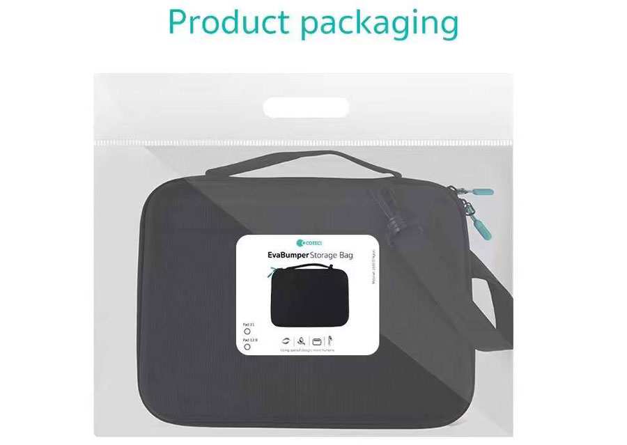 کیف ضربه گیر آیپد 11 اینچ و کیف لوازم جانبی کوتتسی Coteetci iPad 11 Anti falling storage handbag 61031