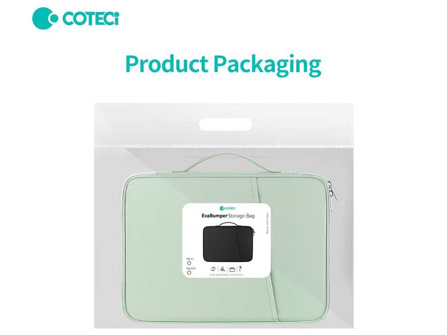 کیف تبلت 10.2 -11 اینچ چندکاره کوتتسی Coteetci iPad Canvas Storage Bag 61033-GR