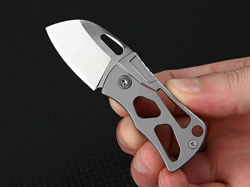 چاقو آنباکسینگ تاشوی قابل آویز به دسته کلید Self-Defense Knife Portable Keychain Unpacking Express Knife