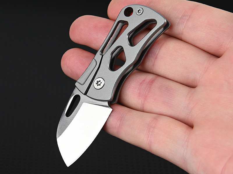 چاقو آنباکسینگ تاشوی قابل آویز به دسته کلید Self-Defense Knife Portable Keychain Unpacking Express Knife