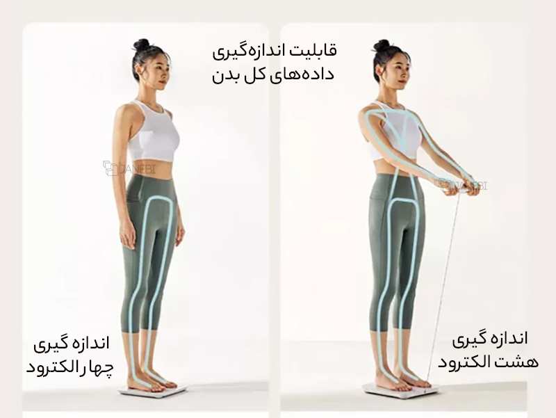 ترازوی هوشمند بادی آنالیز شیائومی Xiaomi Mijia XMTZC01YM Eight Electrode Body Fat Scale