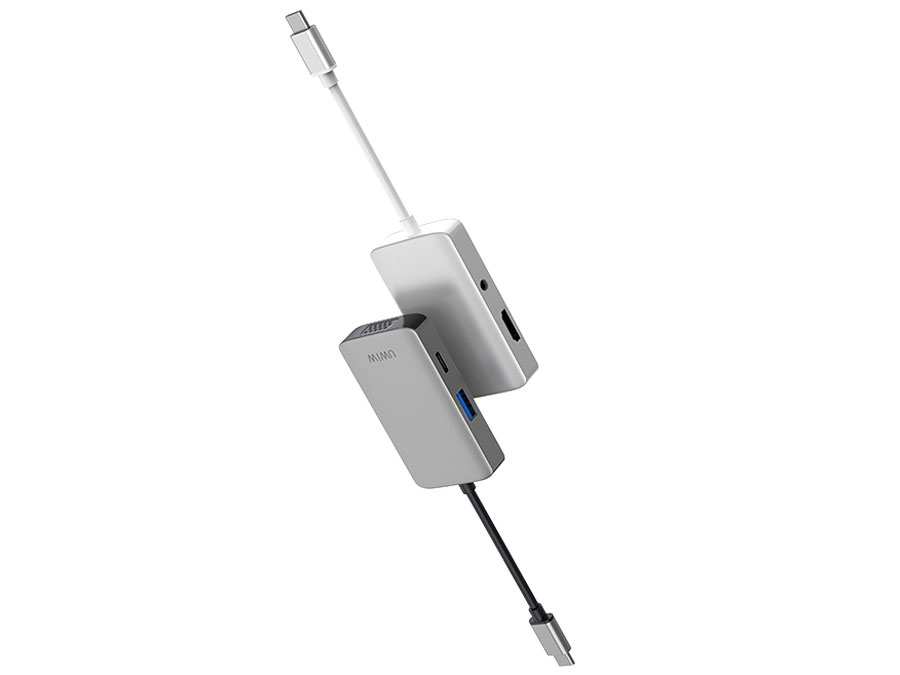 هاب تایپ سی پنج پورت ویوو WiWU Alpha 513HVP 5 in 1 USB C