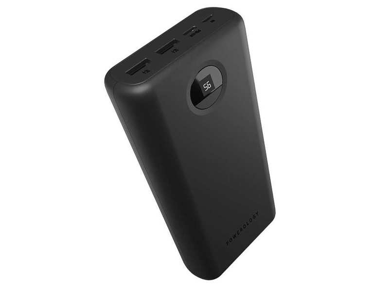 پاوربانک 30000 میلی آمپر 45 وات پاورولوژی Powerology High Capacity Power Bank PPBCHA07