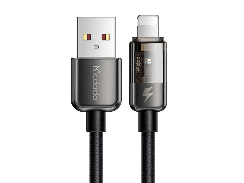 کابل شارژ یو اس بی به لایتنینگ 12 وات 1.2 متری مک دودو Mcdodo CA-3140 12W Lightning cable