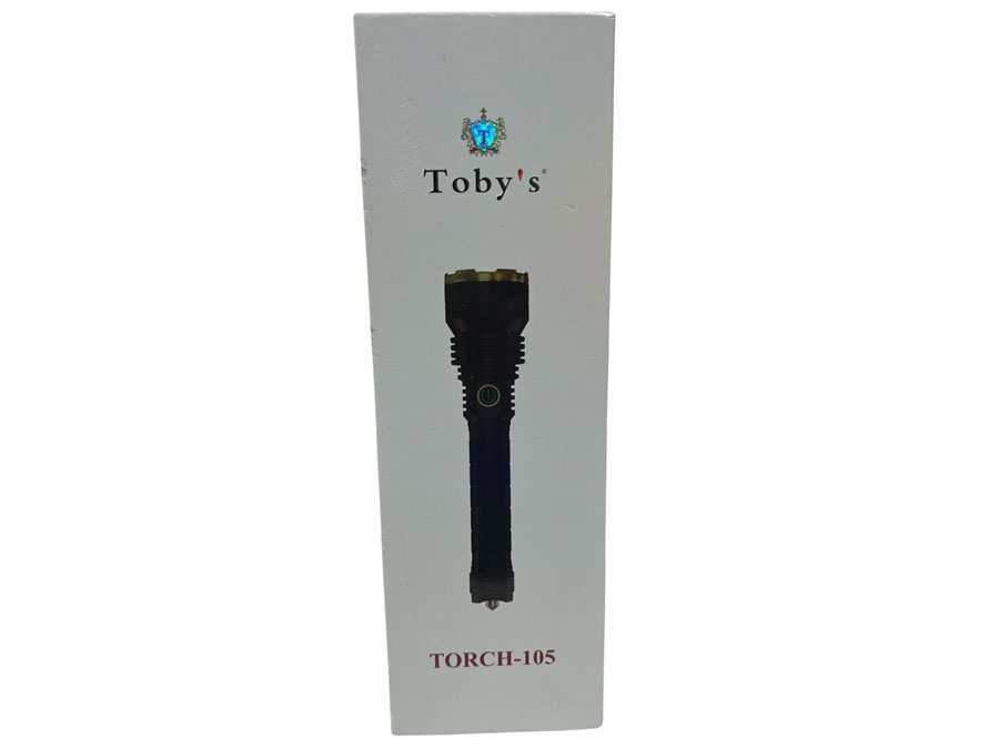 چراغ قوه شارژی ضدآب توبیز Toby's flashlight TORCH-105