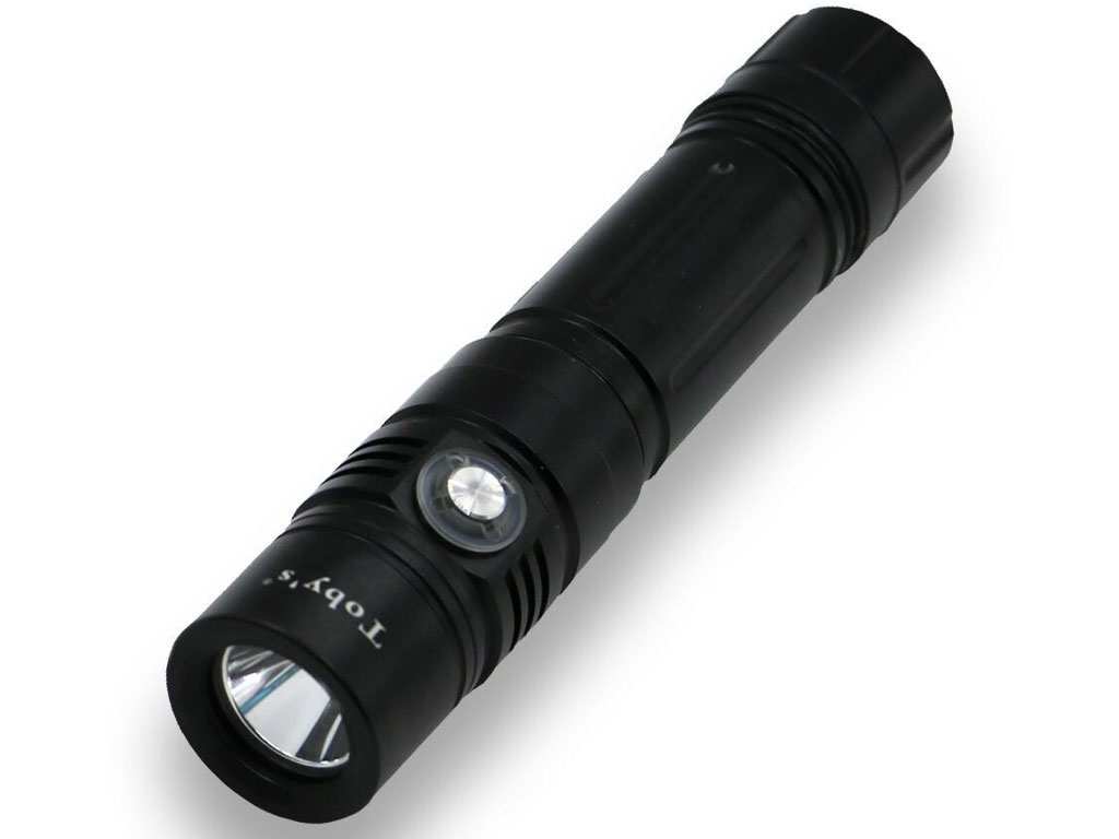 چراغ قوه غواصی توبیز Toby's Super Bright Scuba Driving Torch 1600lm 100m DT-01