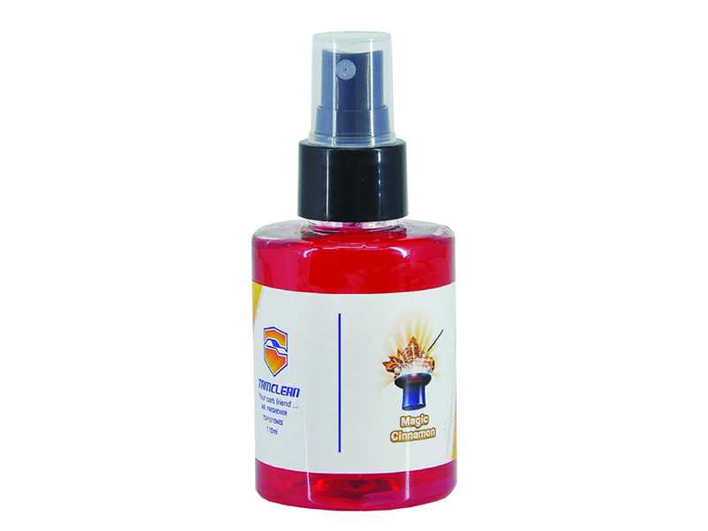 اسپری خوشبو کننده خودرو 110 میلی لیتری دارچین تام کلین Tom Klein Magic Sinman car air freshener spray TC-FL110NES
