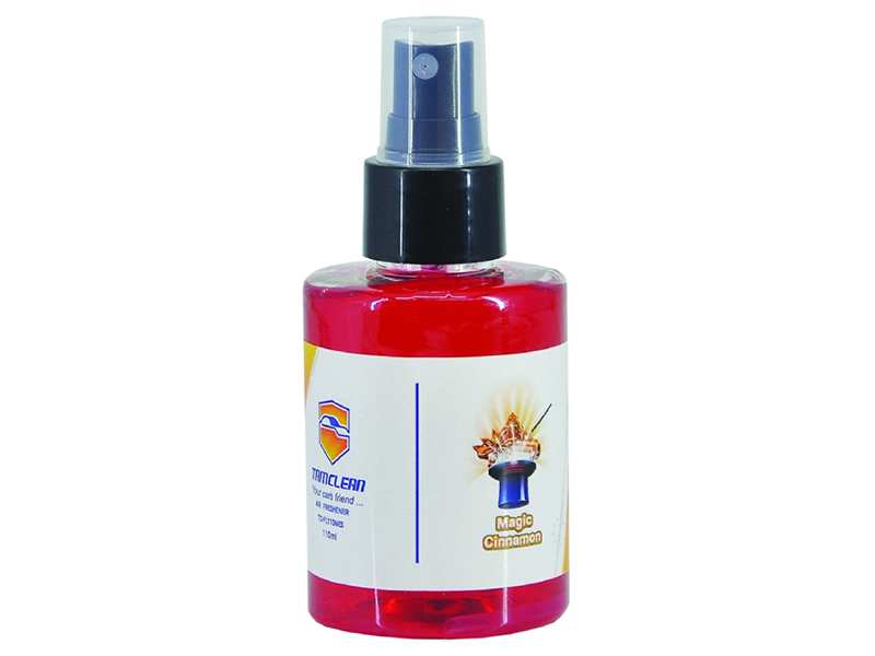 اسپری خوشبو کننده خودرو 110 میلی لیتری دارچین تام کلین Tom Klein Magic Sinman car air freshener spray TC-FL110NES
