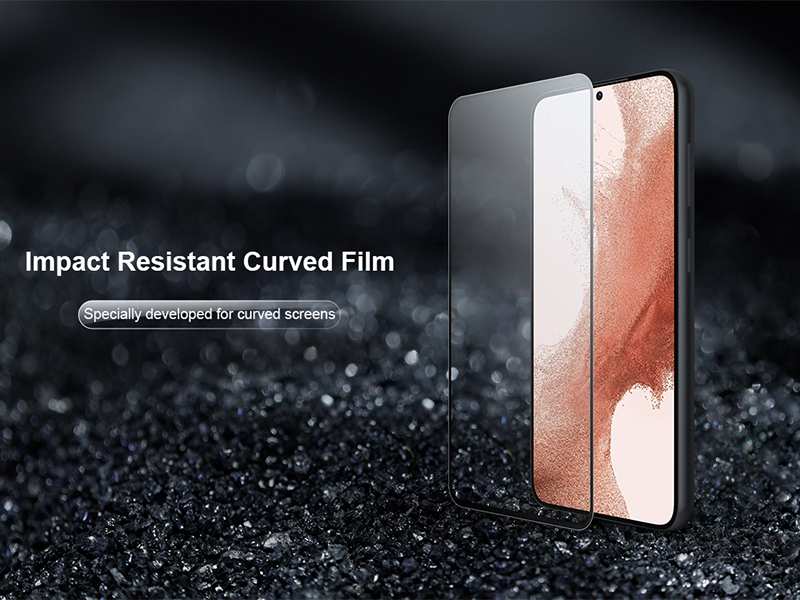 گلس منحنی سامسونگ نیلکین Nillkin Samsung Galaxy S23+/S23 Plus Impact Resistant Curved Film